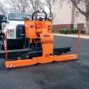 Introducing RAPTOR Rumble Strip Handling Machine
