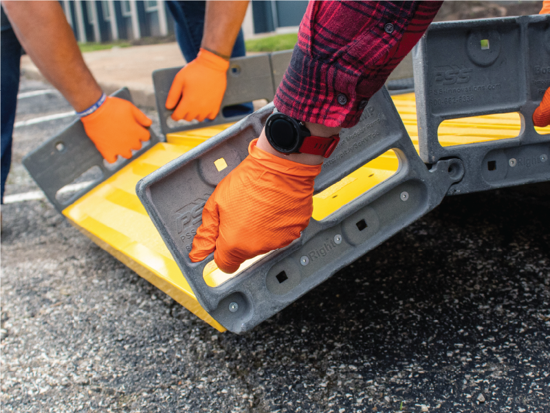 False?Section Assembly For BoardWalk Metal RAMP :#