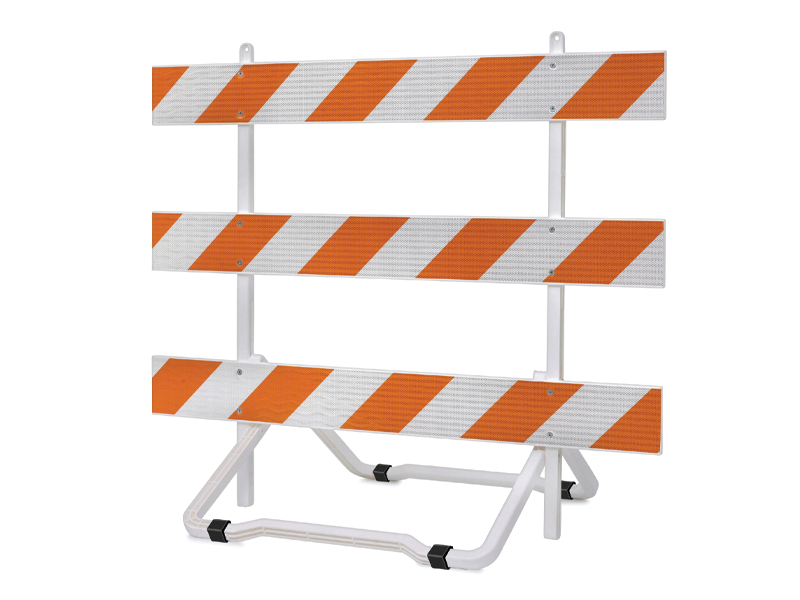 True?LaneGard 3 Folding Type III Barricade: